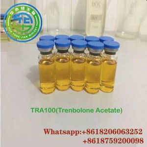 Vajra steroide anabolike injektuese të para-përziera acetate trenbolone TRA100 100 mg/ml