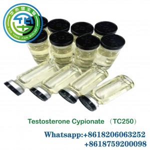 Inndælanleg vefaukandi steraolía 250 mg/ml Testósterón Cypionate Fyrir magnpróf C 250