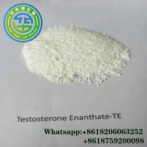 99% Tsarkake Testosterone Enanthate Foda Gwajin Enanthate Don Ci gaban Muscle CAS 315-37-7