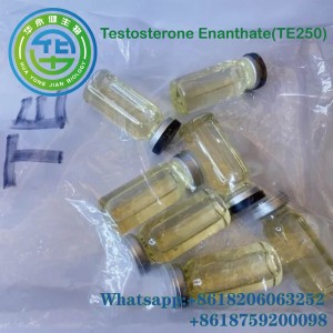 वजन घटाने के लिए उच्च गुणवत्ता टेस्टोस्टेरोन Enanthate 250 250mg/ml इंजेक्शन एनाबॉलिक स्टेरॉयड TE 250 अर्द्ध तैयार तेल