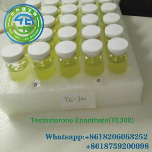 น้ำมันฉีดฮอร์โมนเพศชาย Enanthate 300 Anabolic Steroids Test E 300 มก. / มล. สำหรับการลดน้ำหนัก