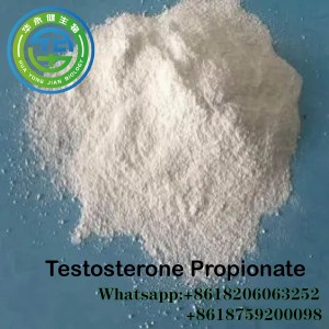 99% tīrības pakāpe Testosterona propionāts CasNO.57-85-2 Muskuļu veidošanas ātrās iedarbības tests P pulveris