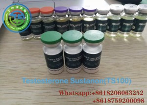 Testosterone Sustanon Yellow Liquid TS100 Injectable Anabolic Steroids 100 mg / ml per a massa musculare