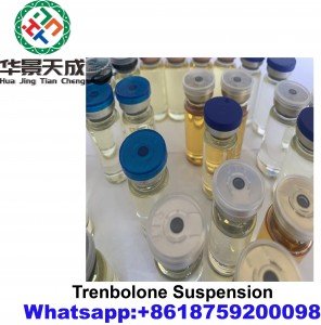 Trenbolone Suspension 100 ตัวสร้างผลกระทบที่แข็งแกร่ง 99% ความบริสุทธิ์ 100 มก. / มล. เตียรอยด์ Anabolic