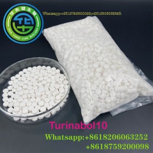 Turinabol beòil 10mg Steroids Anabolic Chlordehydromethyltestosterone 100Pcs / botal airson fèithean mòr CAS 25455-33-5