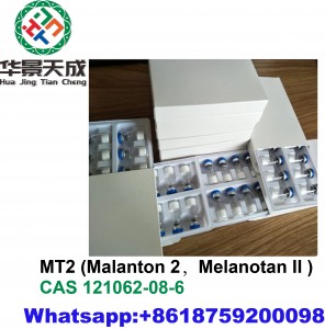 Injection Recombinant Human Malanton 2  for Bone Repairing High Purity Melanotan II Peptides Powder CasNO.121062-08-6