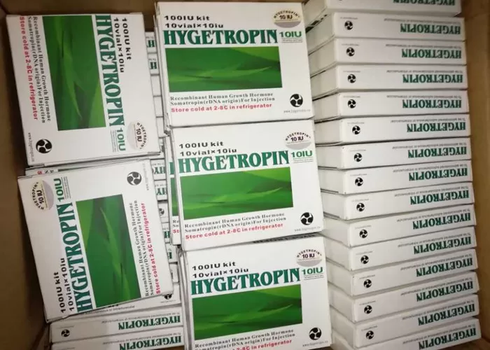 Hygetropin 100IU Human Growth Hormone Raw Steroids Powder HGH 176-191 USA UK Kanada Sending innanlands