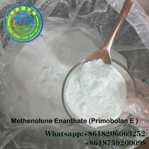 Methenolone Enanthate /Primobolan Oral Cutting Cycle Steroids Powder for Muscle Mass Gain CAS 303-42-4