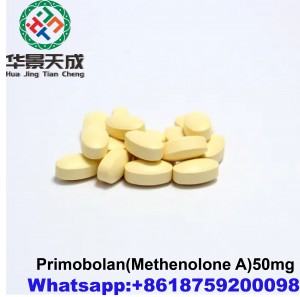Anabolic Methenolone Acetate 50mg*100/bottle Powder Oral Primobolan Depot CAS 434-05-9