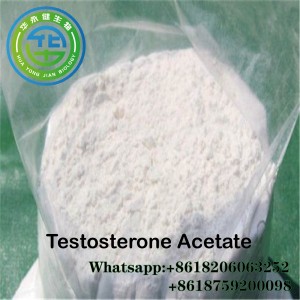 Testosterone Acetate /Test A White Steroid Raw Material Steroid Hormone Powder injection oil