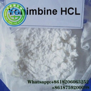 98% Purity Raw Male Enhancement Powders Yohimbine Hydrochloride reducing blood pressure CasNO.65-19-0