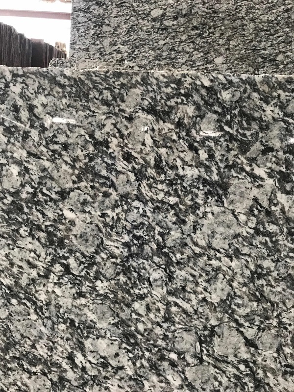 Wave flower granite polished slab