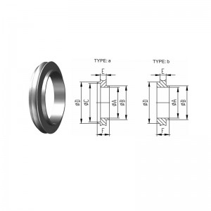 Centravimo žiedo adapteris-O'Ring