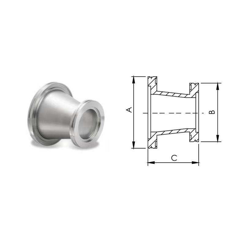 ISO-K Conical Reducer *Zida: 304/L