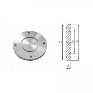 ISO-K Claw Clamp Blank Flange