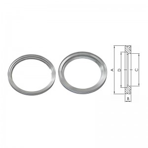 ISO-K Clamp Clamp Bored Flange