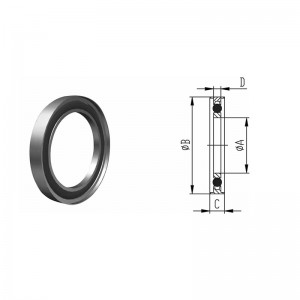 (OZ)-Центриращ пръстен Външен пръстен O'Ring