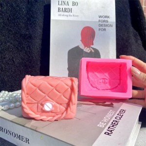 100% Original Glass For Making Candles - Restaurant Handmade DIY Wallet Handbag Candle Silicone Mold – Suan Technology