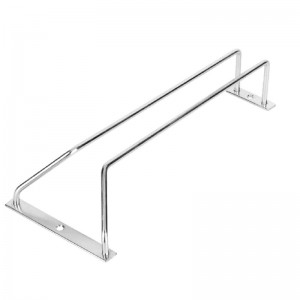 Stainless Steel Glass Hanger 22"