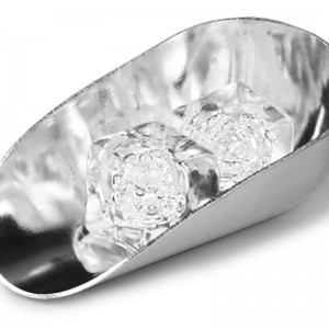 အလူမီနီယမ်အလွိုင်း stainless steel Ice Scoop 5oz