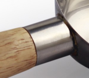 Лопатица за лед од нерђајућег челика са дрвеном ручком 4оз