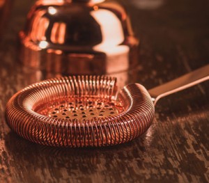 I-Copper Plated Deluxe Strainer