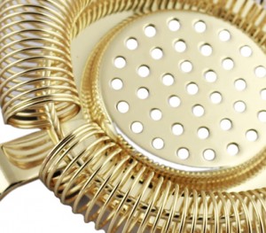 Strainer Gold Plated Deluxe