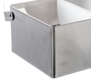 Stainless Steel Condiment Holder 5 compartment