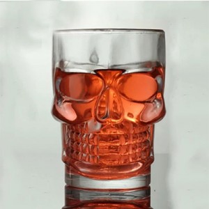 Skull Beer Glass 500ml