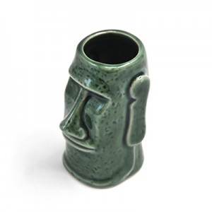 Ceramic Moai Tiki Shot Mug 75ml