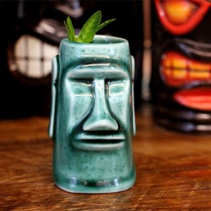 კერამიკული Moai Tiki Shot Mug 75მლ