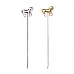 Silver / Gold Plated Top Kuda Cocktail Picks