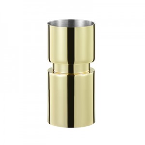 Gold Plated Premium Cylinder Double Jigger 20/40ml