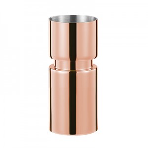 Kobberbelagt Premium Cylinder Dobbelt Jigger 25/50ml
