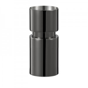 Gunmetal Black Plated Premium Cylinder Kaviri Jigger 25/50ml