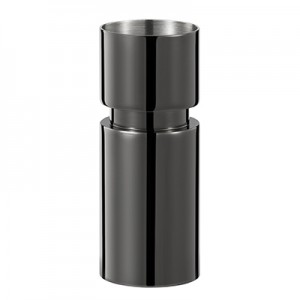 Cilindro Premium Doble Jigger Gunmetal Chapado Negro 30/60ml