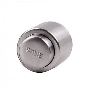 Stainless Simbi Cylinder Wine Stopper