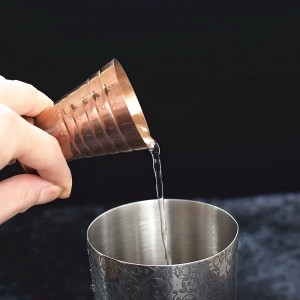 Copper Plated Multi-Scale Measuring Cup 75ml