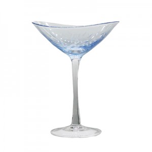 Coral Sea Martini Glass 250ml – Šviesiai mėlynas