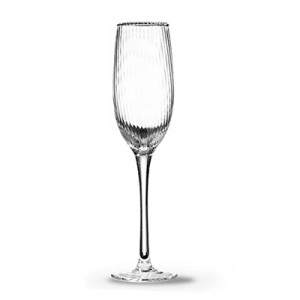 Ребристый бокал для шампанского 270мл