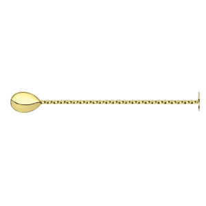 Позолочена ложка Deluxe Disc Tail Bar Spoon