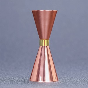 Copper Plated Slim Double Jigger 30/45ml