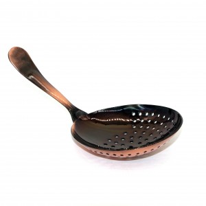 Dua-Nada Plated Deluxe Julep Cocktail Strainer