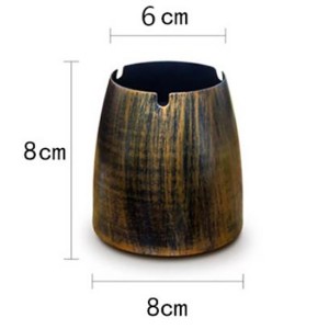 Antiquitéite Stol Drum Form Ashtray 6cm
