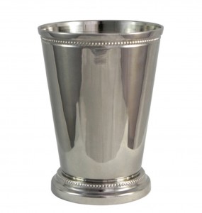 Stainless Steel Beaded Mint Julep Cup 360ml