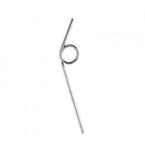Stainless Steel Artistic Straw 9 Inch