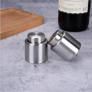 Stainless Steel Cylinder Wine Stopper