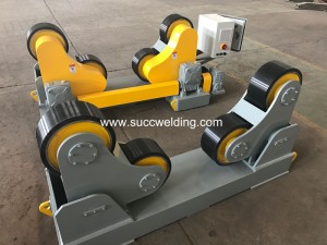 10 Ton Pipe Welding Rollers Self Aligning 2800 Mm ສໍາລັບ Wind Tower