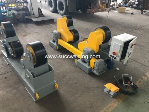 10 Ton Pipe Welding Rollers Self Aligning 2800 Mm Para sa Wind Tower