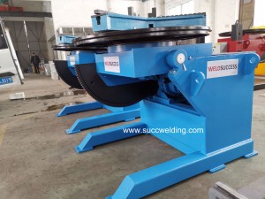 3000kg Pipe Automatic Welding Positioner na May Hand Control Box At Foot Pedal